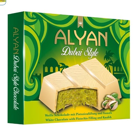 Madame Chéri kit kadayif crema pistacho chocolate Dubai casero
